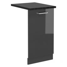 Panneau de lave-vaisselle R-Line, Anthracite Haute brillance, 45cm, PT Anthracite, Vicco