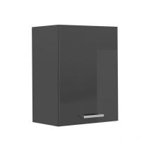 Elément haut de cuisine R-Line, Anthracite Haute brillance, 45cm Vicco