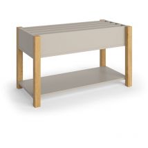 Bibliothèque enfant Malia, Chêne cachemire, 80x46cm Vitalispa
