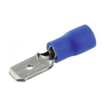 Männliche Clips blau D6.35mm - 10P