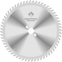 MOBILTECNICA Kreissägeblatt 250mm – Stärke 3,2mm – Bohrung 30mm – 48 Zähne – Für beidseitig beschichtete Platten