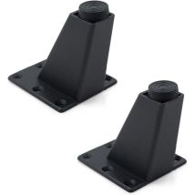 Gabrielle - Möbel-sofa-tischbeine – Geeignet Für Schränke, Couchtische, Fernseher Und Andere Möbel, Höhenverstellbar, 2 Stück, 8 X 7 X 6,3 Cm, Robust,