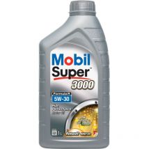 Mobil - Huile-Additif super 3000 Formula-R - Synthetique - 5W30 - 1 Litre
