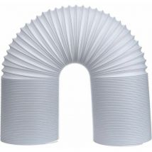 Mobile air conditioning drain hose, flexible pvc drain hose for mobile air conditioning (grayleft rotation direction Ø13cm150cm)