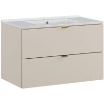 Mobile bagno con lavabo Azel cachemire 80cm