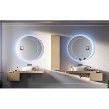 Baden Haus - Mobile Bagno Tavolone90 cmRovere Tabacco Staffe Incluse