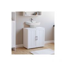 Mobile bagno waldo in legno bianco