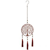 Signes Grimalt Décoration du pendentif métallique Arbre de vie de la vie Pendants Metal brun 1x18x70cm 24608