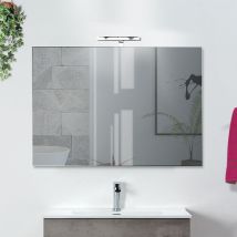 Savini - Mobile Da Bagno Composizione Iside Bianco/Grigio 100 Cm