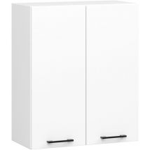 Akord - Mobile da cucina pensile sistema oliwia 60 cm H720 Bianco 2 ante 60x30x72 cm