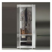Mobile Ingresso Appendiabiti Bianco Lucido 78x185 - Basic StilProjectStore.com