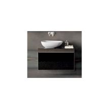 Mobile Lavabo Pozzi Ginori Citterio 51x55x89 Cm Sabbia Dx