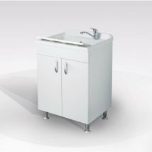 Lavatoio Mod. Eco Cm 60x60 Bianco