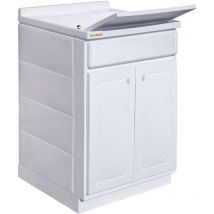 Mobile lavatoio anta doppia 'top line' cm 60 x 60 x h.87 Trioplast