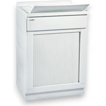 Trioplast - Mobile lavatoio bagno con serranda in polipropilene - 60x60xH84 cm