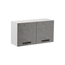 Mobile pensile sopracappa componibile in legno nobilitato – Altezza 49 cm – Larghezza 90 cm – Profondità 32 cm – Prodotto in Italia