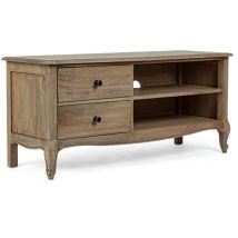 Mobile Porta Tv 2 Cassetti In Legno Stile Classico