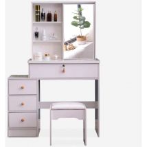 Llb Living Life Bed - Mobile postazione trucco specchiera scorrevole camera letto sgabello Abby