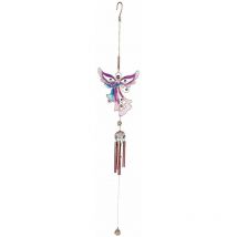 Phoenix Import - Mobile sonore en métal Ange modèle Violet