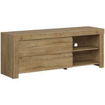 Petits-meubles - Mobile tv 2 cassetti Hella marrone 156cm