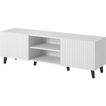 Mobile TV PAFOS 2D2K 150 cm bianco opaco