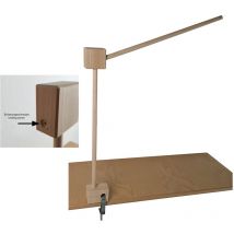 Mobilehalter Holz - 100 % Naturprodukt - mit Sicherungsschraube
