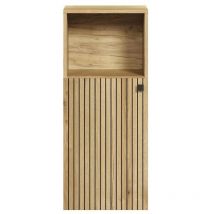 Mobiletto basso da bagno con 1 anta e 1 nicchia L40 cm - purebliss