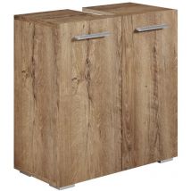 Mobili da bagno Jupiter 60 x 30 x 60cm Rovere Marrone - armadio mobiletto lavabo