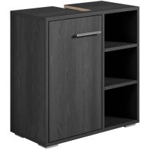 Mobili da bagno Neptunus 60 x 28 x 60cm Legno nero - armadio mobiletto