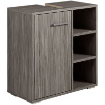 Mobili da bagno Neptunus 60 x 28 x 60cm Rovere grigio - armadio mobiletto lavabo