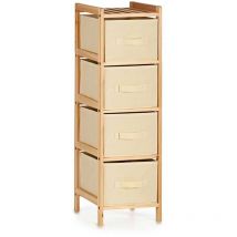 Mobili San Ignacio collezione kipit a 4 cassetti color crema