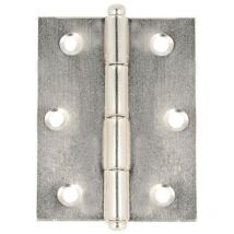 Cerniere pomoli sferici in ferro nichelato 30x30 mm 2 pz