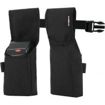 MOBILIS Holster pour POS Lecteur de Carte avec Ceinture Étui Universel pour Terminaux de Paiement & Scanners Mobiles, Dimensions Appareil Max 11 x 27