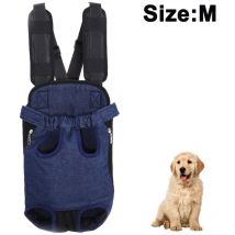 Fitags - Mochila para mascotas, bolsa de transporte para perros, patas ajustables, bolsa de viaje portátil para mascotas, transpirable y cómoda,