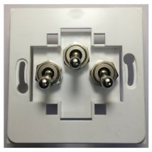 Modelec - Mod Elec 373-21B - Mécanisme 3 Poussoirs à levier Acier