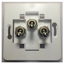 Mod Elec 373-21B - Mechanism 3 lever pushers Steel