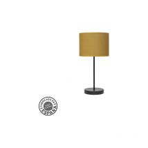 Fashion Tischlampe 1xe14 schwarz/gelb 42x17x17cm