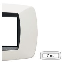 Master Modo plaque 7 modules blanc 39TC107