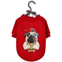 Mode pull pour animaux de compagnie automne hiver vêtements pour chiens pull pour animaux de compagnie(M)
