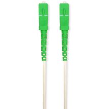 Modèle : Câble de raccordement en fibre de verre smf sc/apc 100 Gbps 2.00 m Blanc