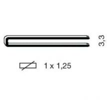 As Cuatro - Agrafe Millar de type 90 x 40 mm – Agrafes pour agrafeuse pneumatique modèle – 90