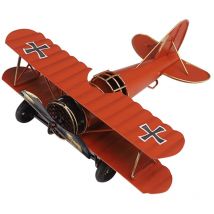 Modèle d'avion vintage en fer et métal, modèle d'avion, artisanat pour accessoires photo, jouet pour enfants, décoration de maison, décoration de