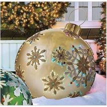 Modèle principal 1 Boule de Noel Geante 60cm, Boule de noël pour extérieur Gonflable, Decoration de Noël pour la Maison Ornements de Noël