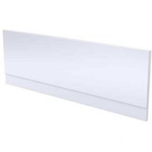 Affine - Nuie White Acrylic 1500mm Bath Front Panel - PAN138