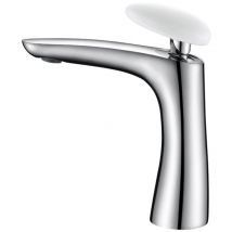 Kroos - Modern chrome basin mixer tap - Elbe