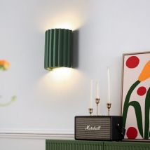 Modern led Wall Lights Indoor Wall Sconce Lamp Up Down Wall Mounted Light Green Warm White Light 1Pcs