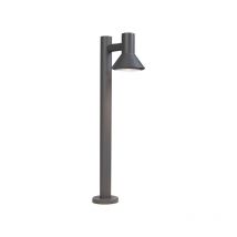 Modern Outdoor Pole 65cm Dark Grey - Humilis - Dark Grey