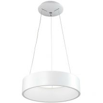 Chiara - Modern led Hanging Pendant White, Warm White 3000K 1760lm - Italux