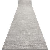 Rugsx - Modern runner tuls 51248 structural, melange grey 90 cm grey 90x350 cm