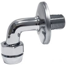 Modern Serie Wandanschlusskrümmer Idral 09030/1cu12 Verchromt - Messing